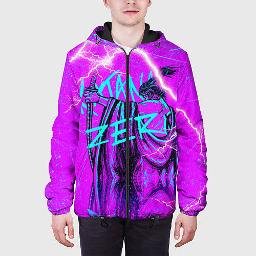 Мужская куртка Katana Zero Катана Зеро Самурай / 3D-Черный – фото 3