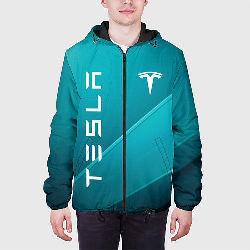 Мужская куртка Tesla - Sport / 3D-Черный – фото 3