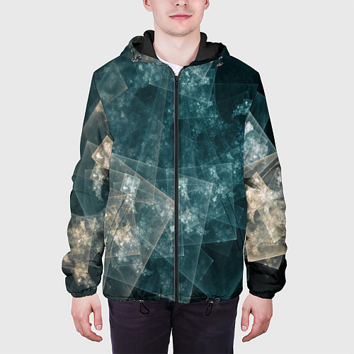 Мужская куртка Платформы подсознания / 3D-Черный – фото 3