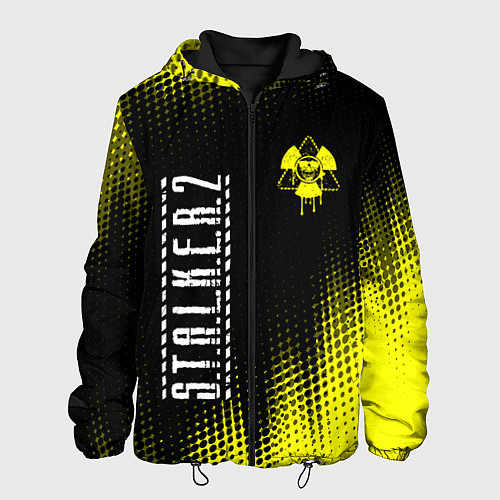 Мужская куртка STALKER 2 Череп Радиация / 3D-Черный – фото 1