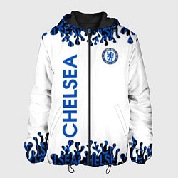 Куртка с капюшоном мужская Chelsea челси спорт, цвет: 3D-черный