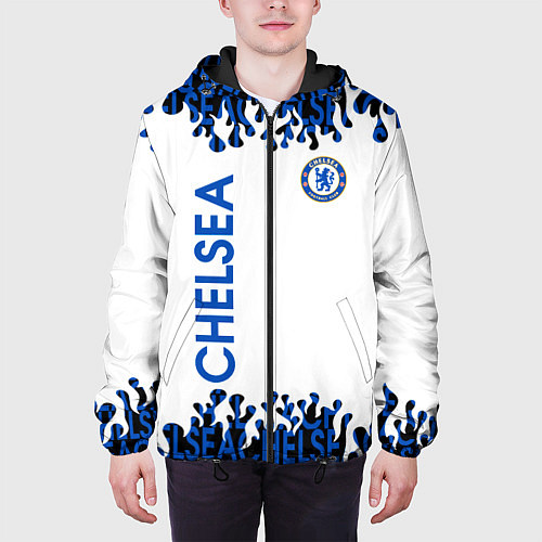 Мужская куртка Chelsea челси спорт / 3D-Черный – фото 3