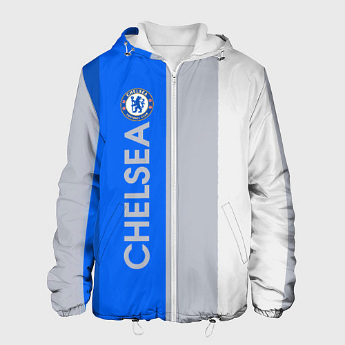 Мужская куртка Chelsea football club / 3D-Белый – фото 1