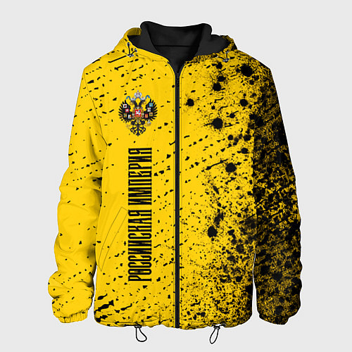 Мужская куртка RUSSIAN EMPIRE - ГЕРБ - Арт / 3D-Черный – фото 1