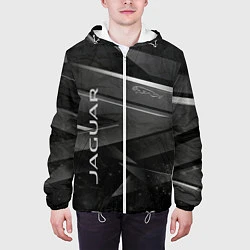 Куртка с капюшоном мужская JAGUR ЯГУАР абстракция, цвет: 3D-белый — фото 2