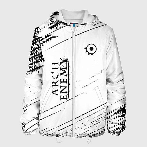 Мужская куртка Arch Enemy / 3D-Белый – фото 1