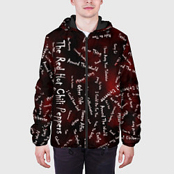 Куртка с капюшоном мужская Red Hot Chili Peppers - 2022, цвет: 3D-черный — фото 2
