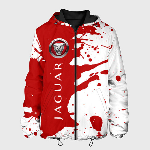 Мужская куртка JAGUAR - Краска Вертикально / 3D-Черный – фото 1