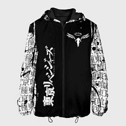 Куртка с капюшоном мужская Tokyo Revengers, цвет: 3D-черный