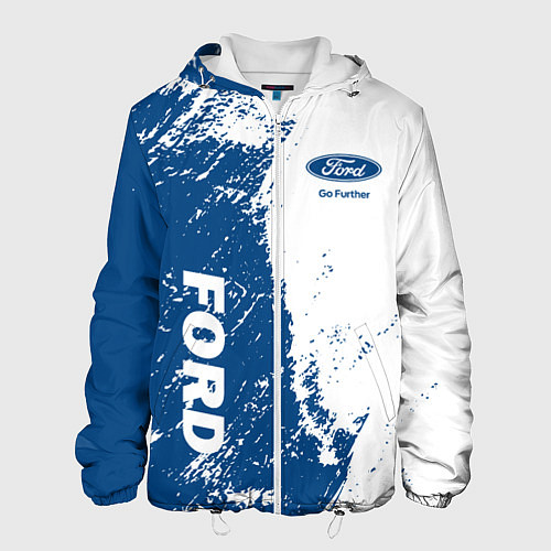 Мужская куртка Ford Форд два цвета / 3D-Белый – фото 1