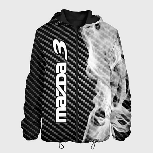 Мужская куртка MAZDA 3 Огонь По вертикали / 3D-Черный – фото 1
