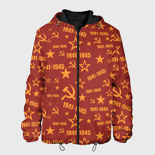 Мужская куртка День Победы 1941-1945 / 3D-Черный – фото 1