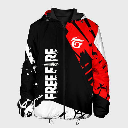 Мужская куртка FREE FIRE ФРИ ФАЕР / 3D-Черный – фото 1