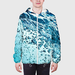 Куртка с капюшоном мужская Wave Pacific ocean, цвет: 3D-белый — фото 2
