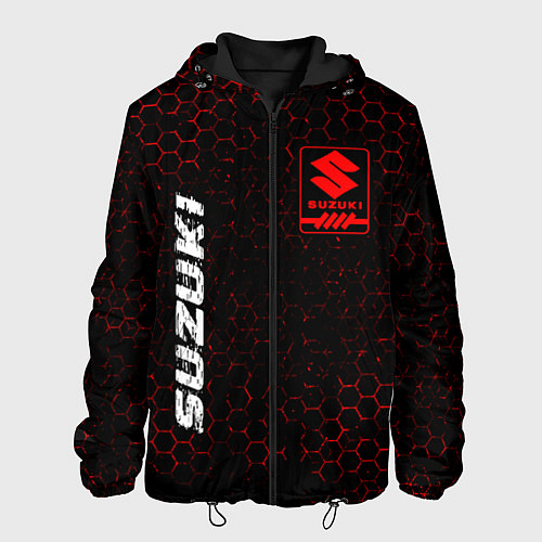 Мужская куртка SUZUKI Suzuki Графика / 3D-Черный – фото 1