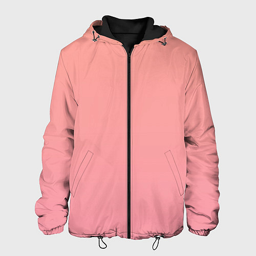 Мужская куртка Gradient Roseanna Orange to pink / 3D-Черный – фото 1