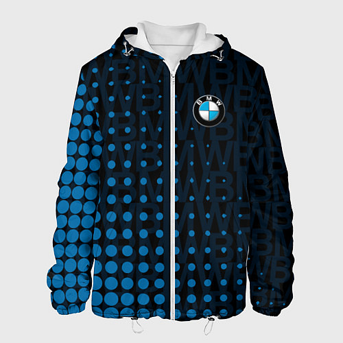Мужская куртка Bmw Паттерн / 3D-Белый – фото 1