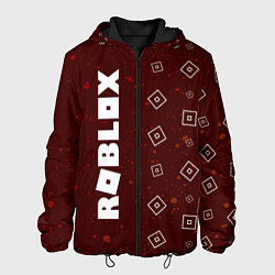 Куртка с капюшоном мужская ROBLOX - Краска, цвет: 3D-черный
