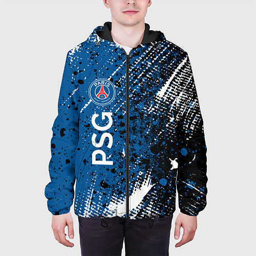 Мужская куртка Псж краска / 3D-Черный – фото 3