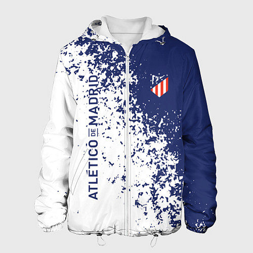 Мужская куртка Atletico madrid football sport / 3D-Белый – фото 1