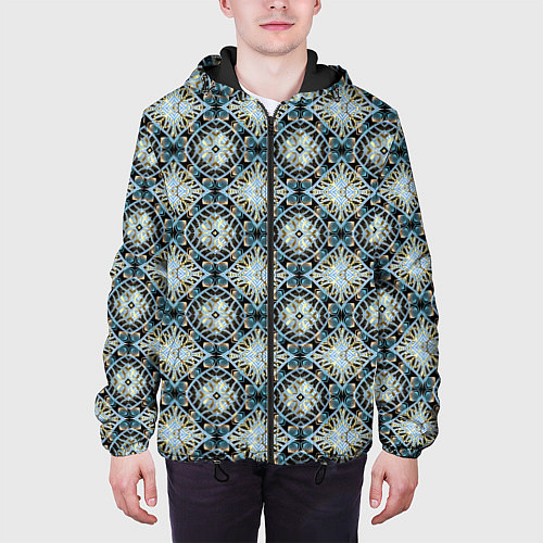 Мужская куртка Калейдоскоп Geometry / 3D-Черный – фото 3