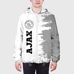Куртка с капюшоном мужская Ajax Sport на светлом фоне, цвет: 3D-белый — фото 2