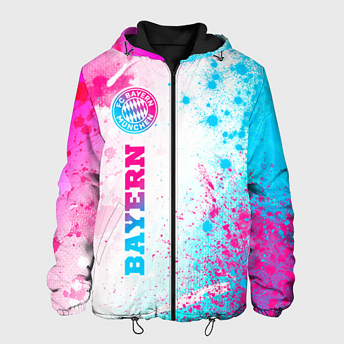 Мужская куртка Bayern Neon Gradient / 3D-Черный – фото 1