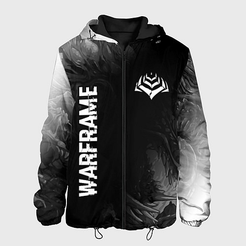 Мужская куртка Warframe Glitch на темном фоне - FS / 3D-Черный – фото 1