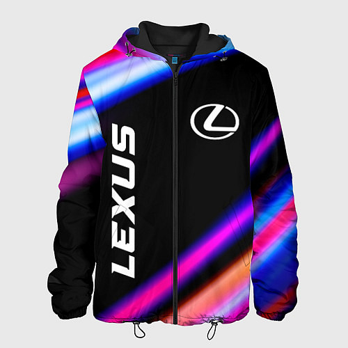 Мужская куртка Lexus Speed Lights / 3D-Черный – фото 1