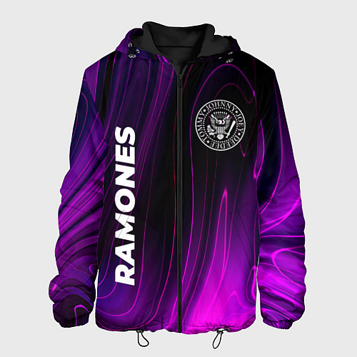 Мужская куртка Ramones Violet Plasma / 3D-Черный – фото 1