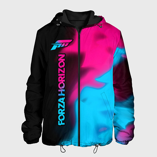 Мужская куртка Forza Horizon Neon Gradient / 3D-Черный – фото 1