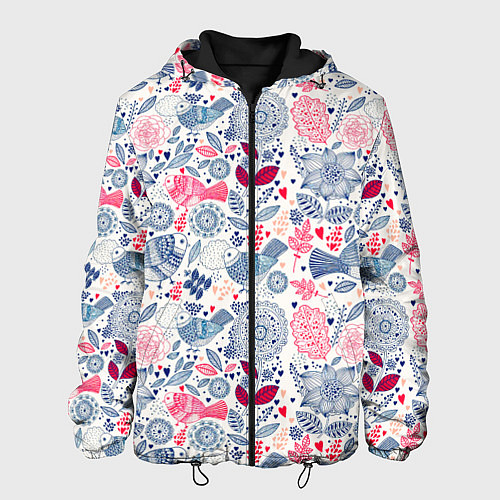 Мужская куртка THE BIRDS HAVE ARRIVED / 3D-Черный – фото 1