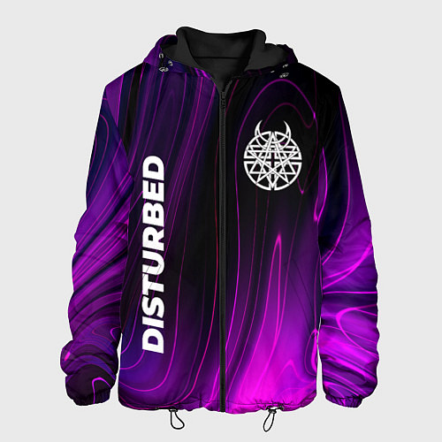 Мужская куртка Disturbed Violet Plasma / 3D-Черный – фото 1