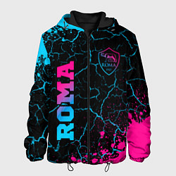 Куртка с капюшоном мужская Roma - neon gradient, цвет: 3D-черный