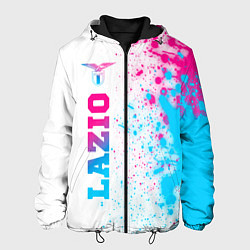 Мужская куртка Lazio neon gradient style: по-вертикали