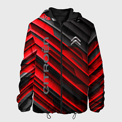 Куртка с капюшоном мужская Citroёn - sport, цвет: 3D-черный