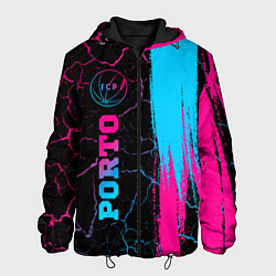 Мужская куртка Porto - neon gradient: по-вертикали