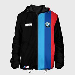Куртка с капюшоном мужская BMW - М Линии : Черный, цвет: 3D-черный