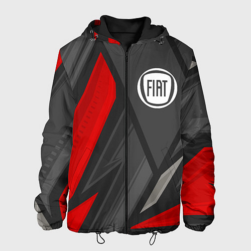 Мужская куртка Fiat sports racing / 3D-Черный – фото 1
