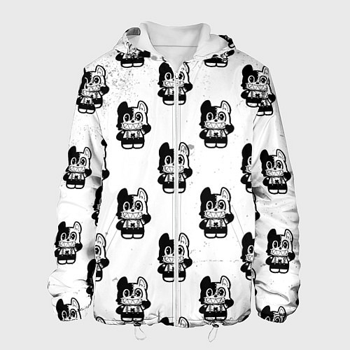 Мужская куртка Глейпнир узор арт / 3D-Белый – фото 1