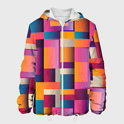 Мужская куртка Квадрат и прямоугольники