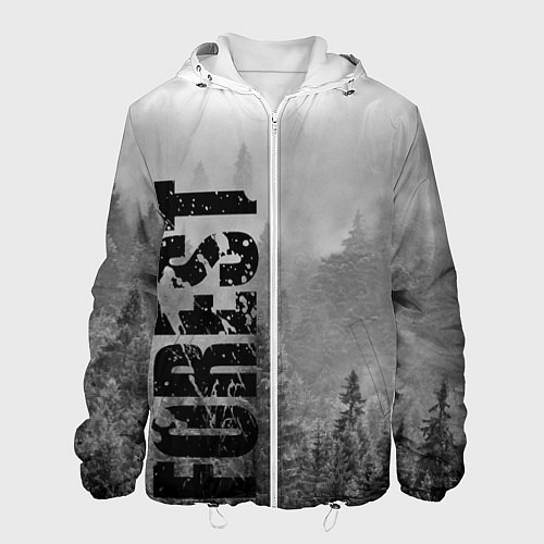 Мужская куртка Gray Forest / 3D-Белый – фото 1