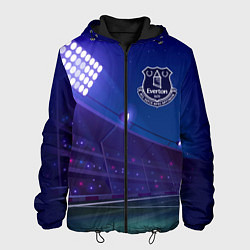 Куртка с капюшоном мужская Everton ночное поле, цвет: 3D-черный