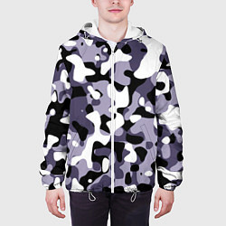 Куртка с капюшоном мужская Камуфляж Common City, цвет: 3D-белый — фото 2