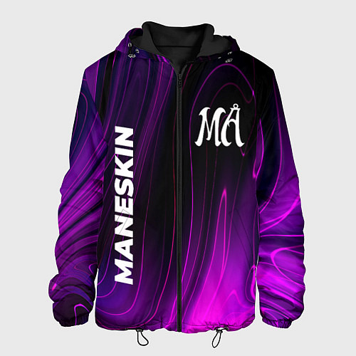 Мужская куртка Maneskin violet plasma / 3D-Черный – фото 1