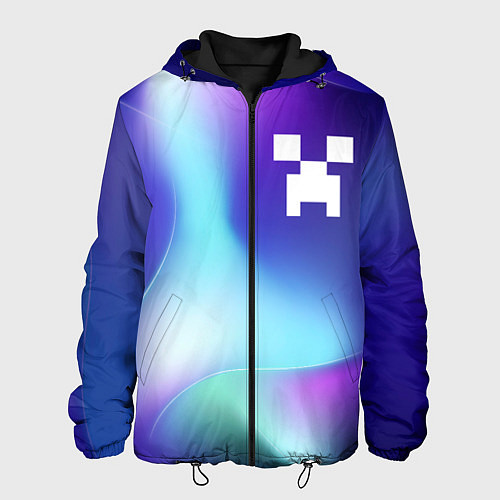 Мужская куртка Minecraft northern cold / 3D-Черный – фото 1