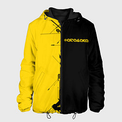 Куртка с капюшоном мужская Arasaka corporation, цвет: 3D-черный