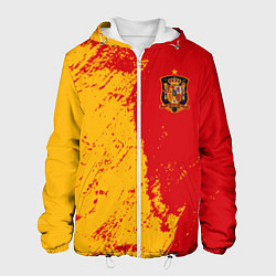 Куртка с капюшоном мужская Сборная Испании, цвет: 3D-белый