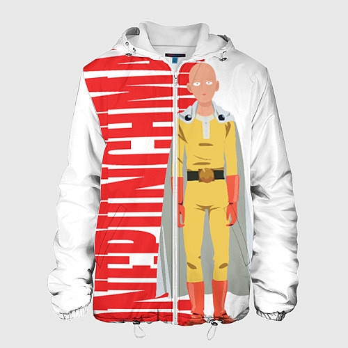 Мужская куртка Onepunchman / 3D-Белый – фото 1