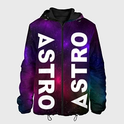 Куртка с капюшоном мужская Astro star, цвет: 3D-черный